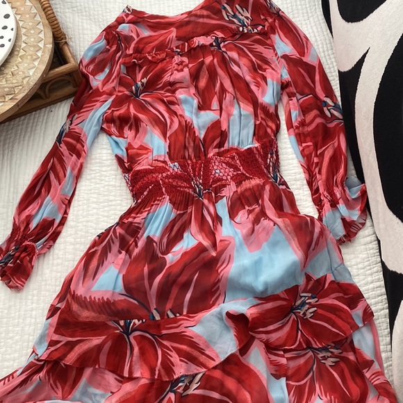 FARM Rio Azalea Maxi Dress NWT Size Large - Picture 6 of 15